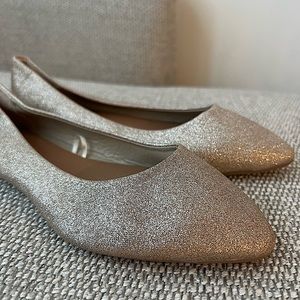 Women’s Sequin Ballerina Shoes - Size 7
